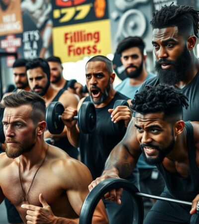 Menâs fitness challenges